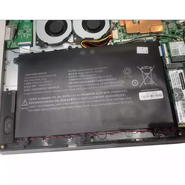 Batería para laptop W15 B15 20200327