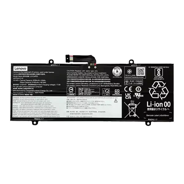 Batería para laptop LENOVO L21C4PE3 L21M4PE4