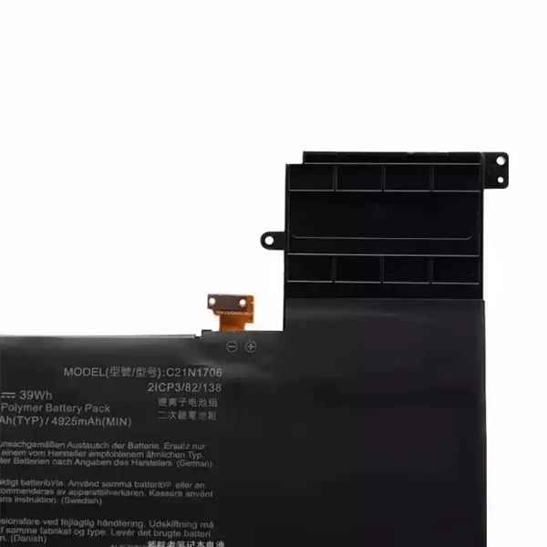Batería para laptop ASUS C21N1706 - Image 3