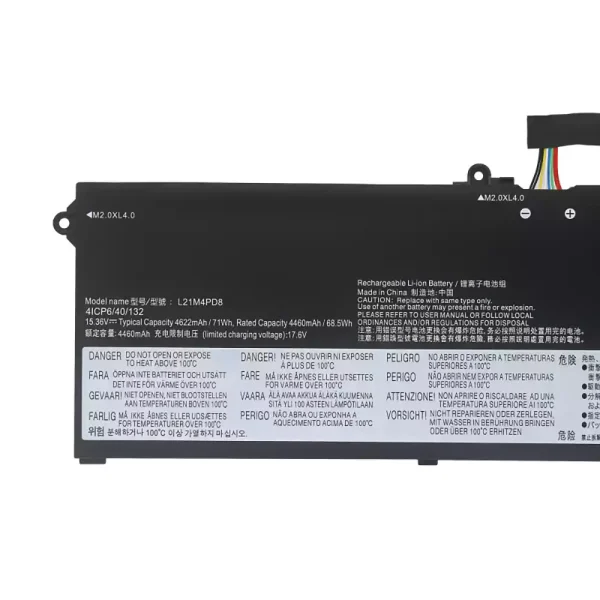 Batería para laptop LENOVO L21C4PD8 L21D4PD8 L21L4PD8 L21M4PD8 - Image 3