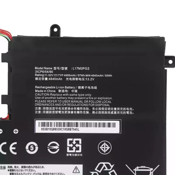 Batería para laptop LENOVO L17M3PG2 L17L3PG2 - Image 3