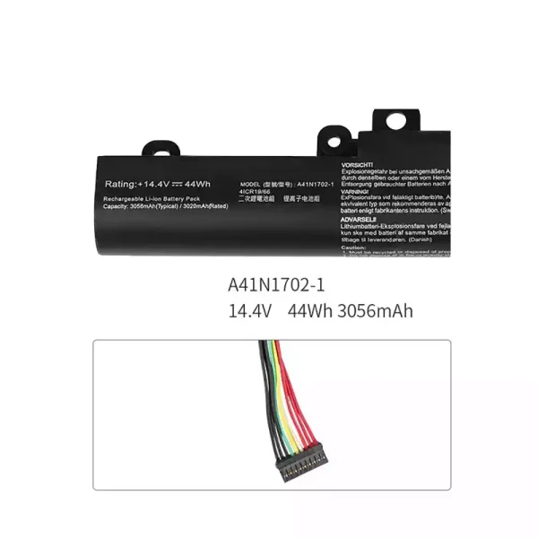 Batería para laptop Asus A41N1702-1 - Image 3