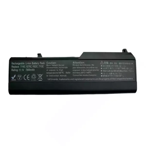 Batería para laptop DELL T116C K738H T112C
