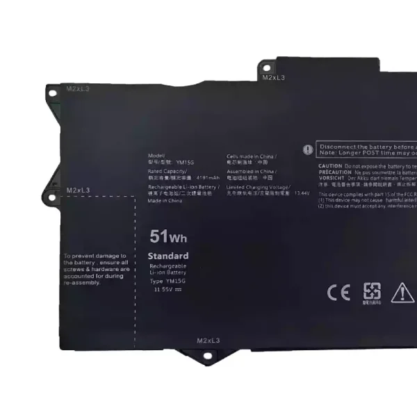 Batería para laptop Dell YM15G,Dell XPS 13 9315 2-in-1 - Image 3
