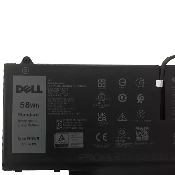Batería para laptop DELL FK0VR FKOVR - Image 3
