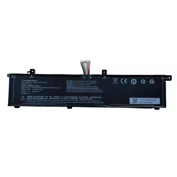 Batería para laptop Tongfang G1