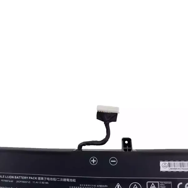 Batería para laptop PD70BAT-6 PD70BAT-6-80 - Image 3