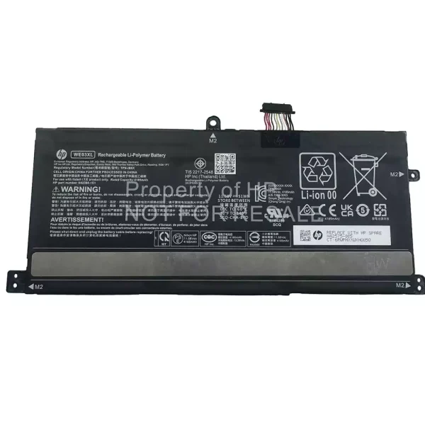 Batería para laptop HP WE03XL TPN-IB0X N42575-005 N42388-1E1