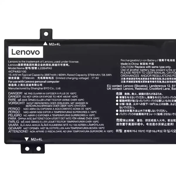 Batería para laptop LENOVO L22B4PA0 L22M4PA0 L22D4PA0 L22X4PA0 - Image 3