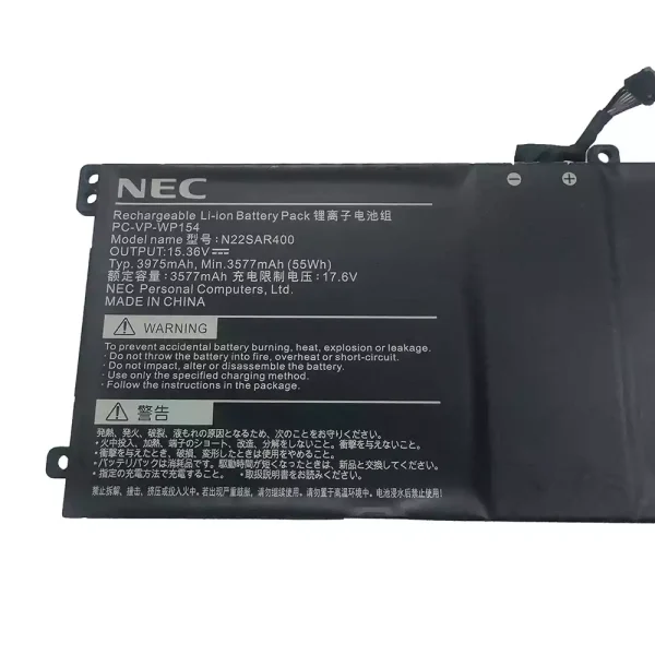 Batería para laptop NEC PC-VP-WP154 N22SAR400 - Image 2