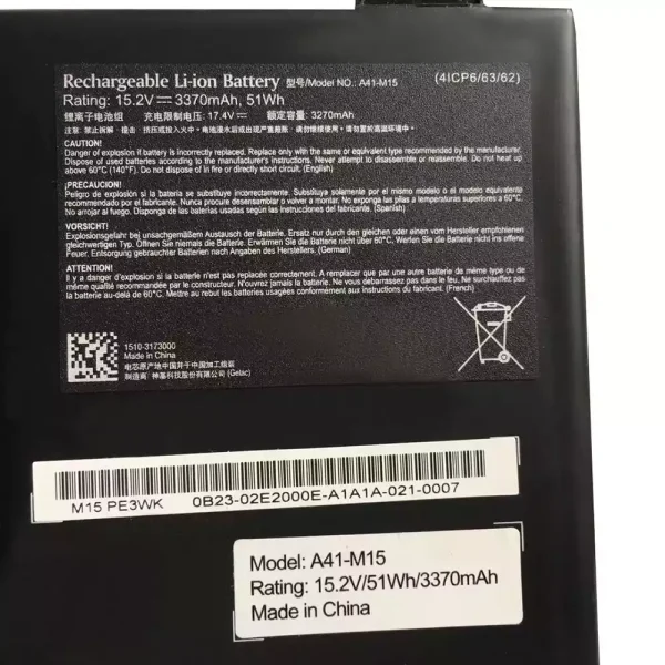 Batería para laptop A41-M15 - Image 2
