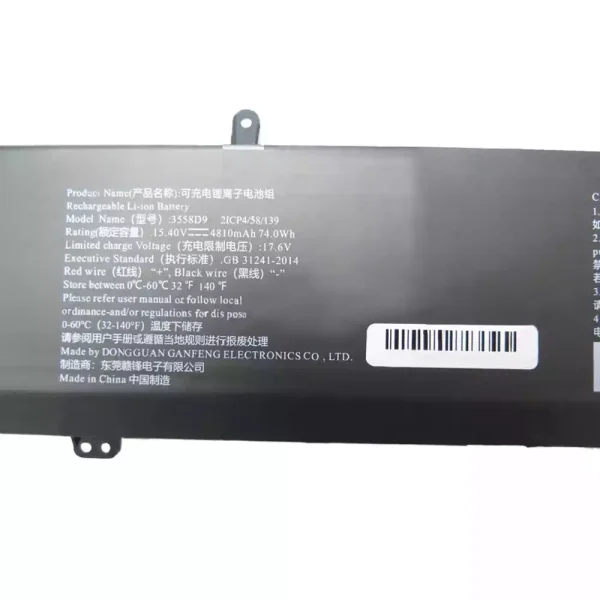 Batería para laptop 3558D9 - Image 2