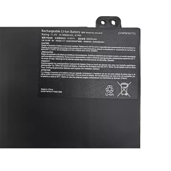 Batería para laptop A31-M15 - Image 3