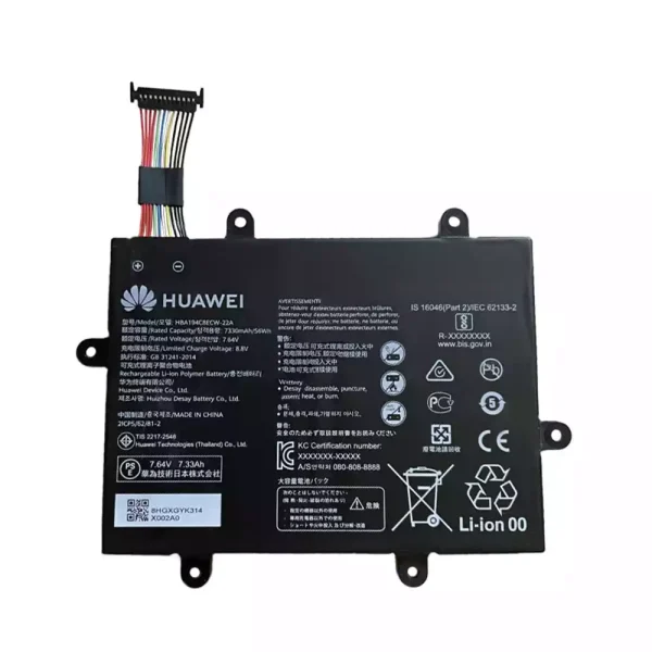 Batería para laptop HUAWEI HBA194C8ECW-22A