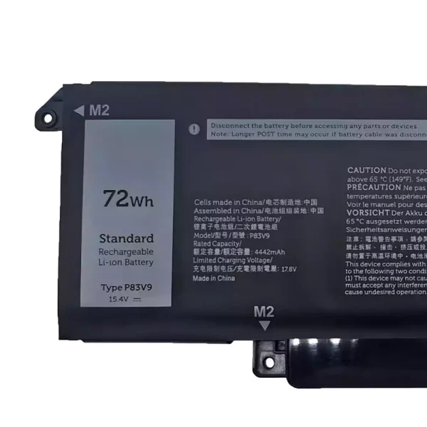 Batería para laptop DELL P83V9 - Image 3