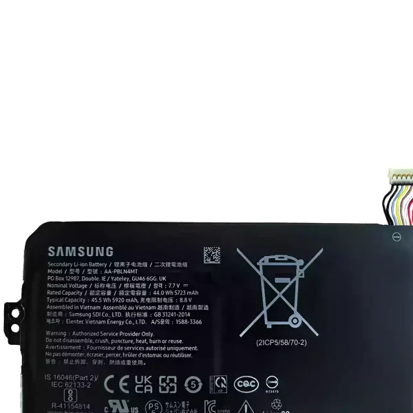 Batería para laptop Samsung AA-PBLN4MT AA-PBQN4TR - Image 3