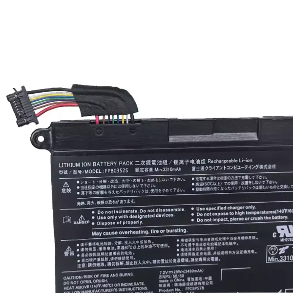 Batería para laptop Fujitsu FPB0352S FPCBP578 - Image 3