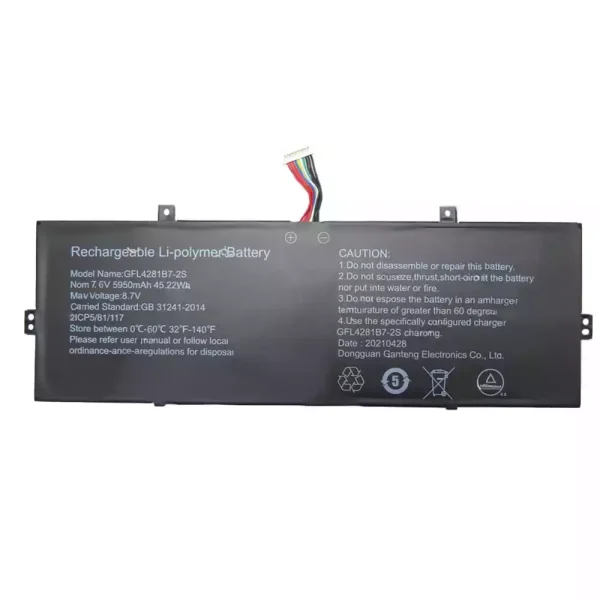 Batería para laptop GFL4281B7-2S
