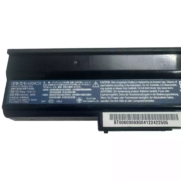 Batería para laptop ACER AS09C71 AS09C75 AS09C31 - Image 2
