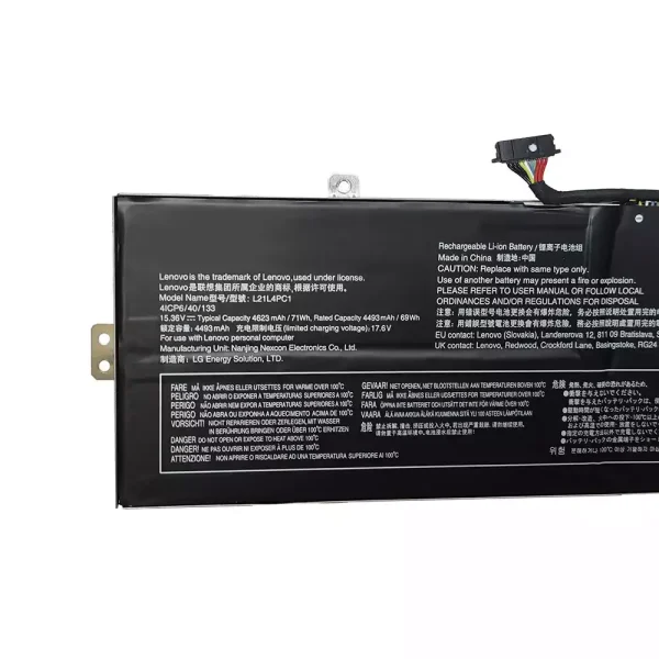 Batería para laptop Lenovo L21M4PC4 L21L4PC1 - Image 3