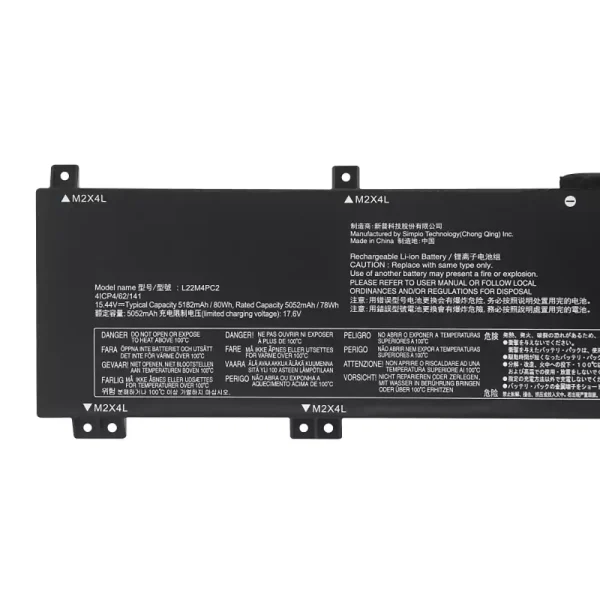 Batería para laptop LENOVO L22M4PC2 L22B4PC2 L22C4PC2 L22D4PC2 - Image 3
