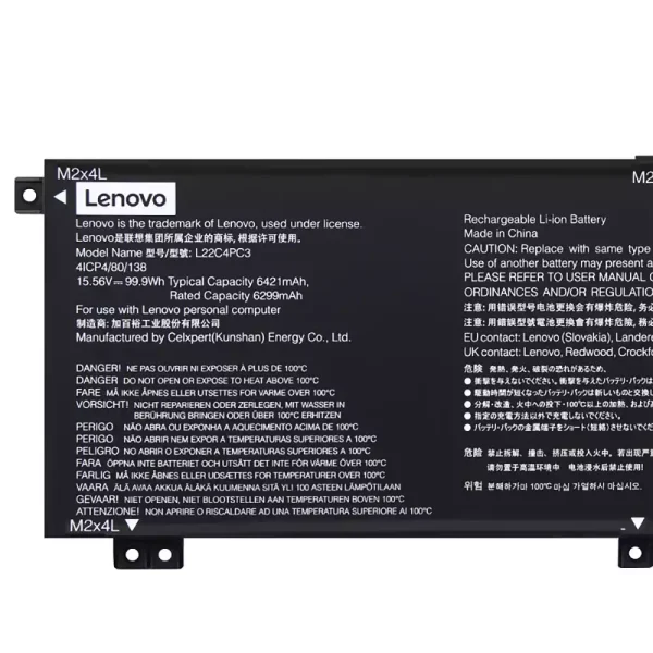 Batería para laptop LENOVO L22C4PC3 L22D4PC3 L22M4PC3 - Image 3