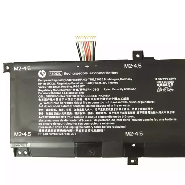 Batería para laptop HP FZ06XL - Image 3