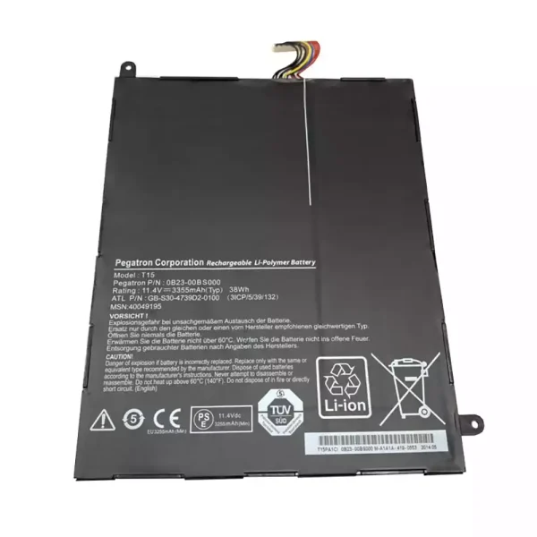 Batería para laptop 0B23-00BS000 GB-S30-4739D2-0100 40049195