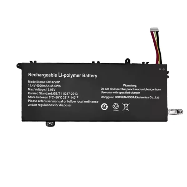 Batería para laptop 6083220P