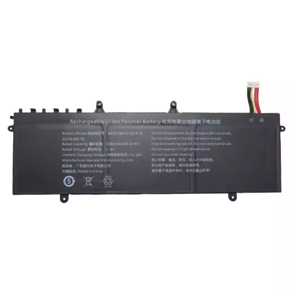 Batería para laptop AEC578870-3S1P AEC578870-3S1P-N