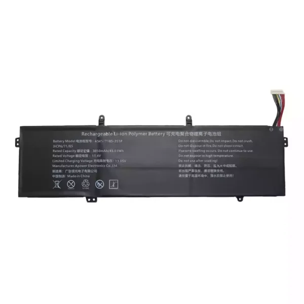 Batería para laptop AEC537185-3S1P
