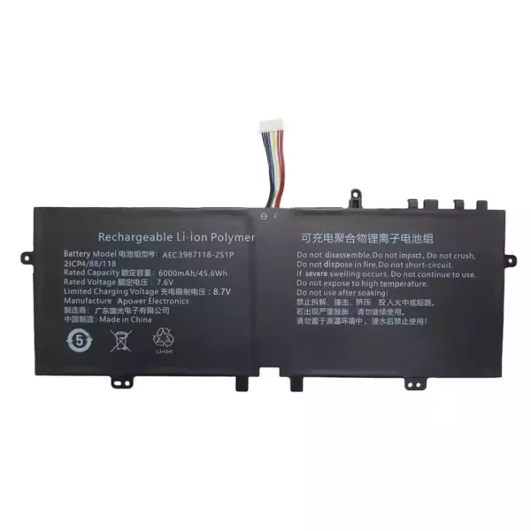 Batería para laptop AEC3987118-2S1P
