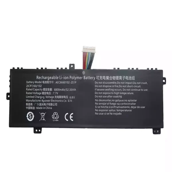 Batería para laptop AEC6660102-2S1P - Image 3