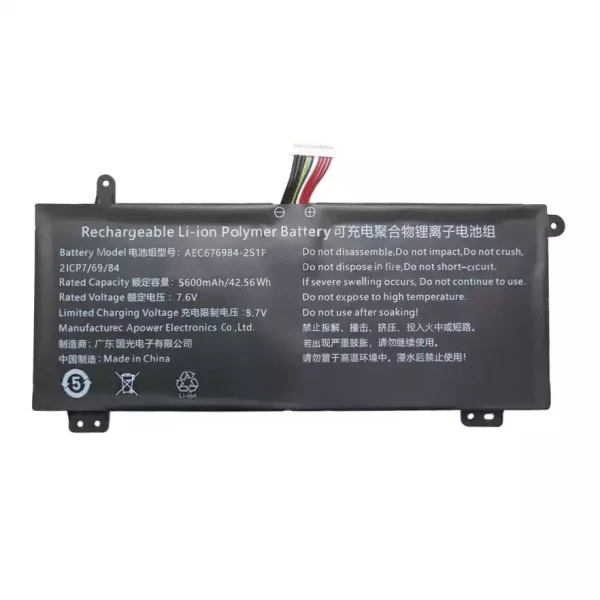Batería para laptop AEC676984-2S1P