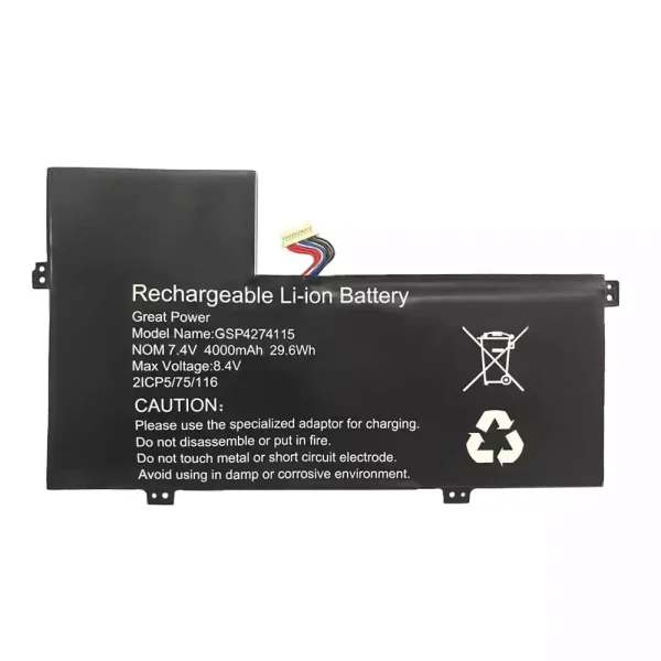 Batería para laptop GSP4274115