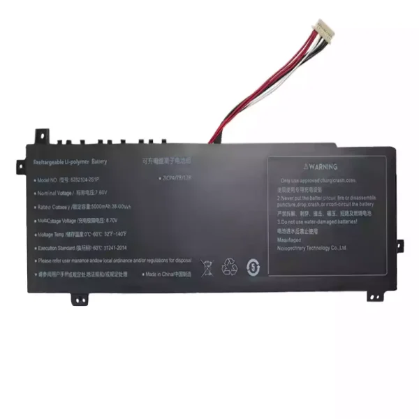 Batería para laptop 6552104-2S1P