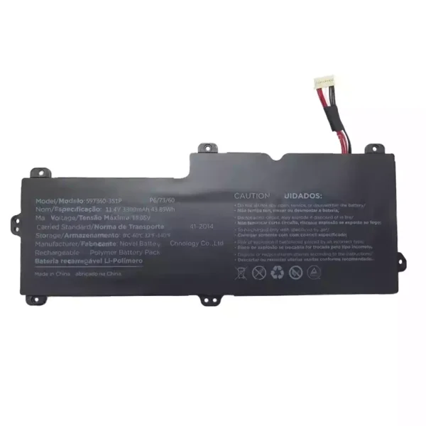 Batería para laptop 597360-3S1P