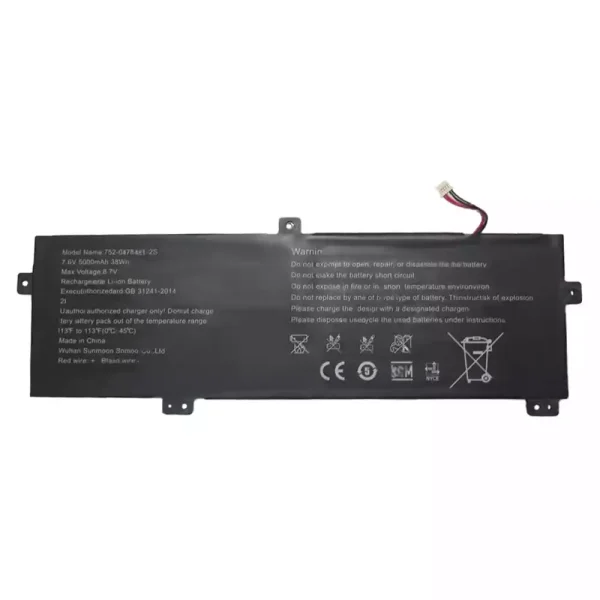 Batería para laptop 752-0478131-2S