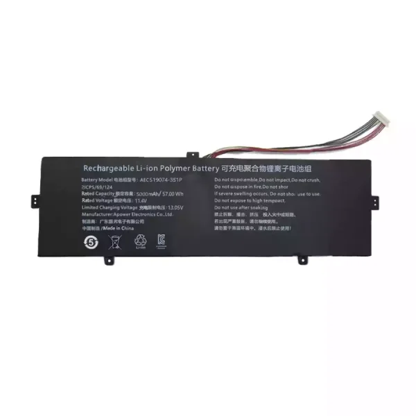 Batería para laptop AEC519074-3S1P