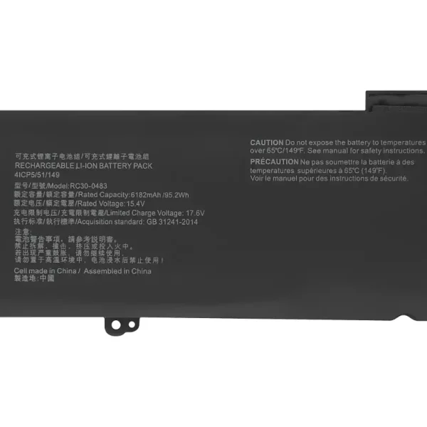 Batería para laptop RAZER RC30-0483 RZ09-0510,BLADE 16 2023 - Image 3