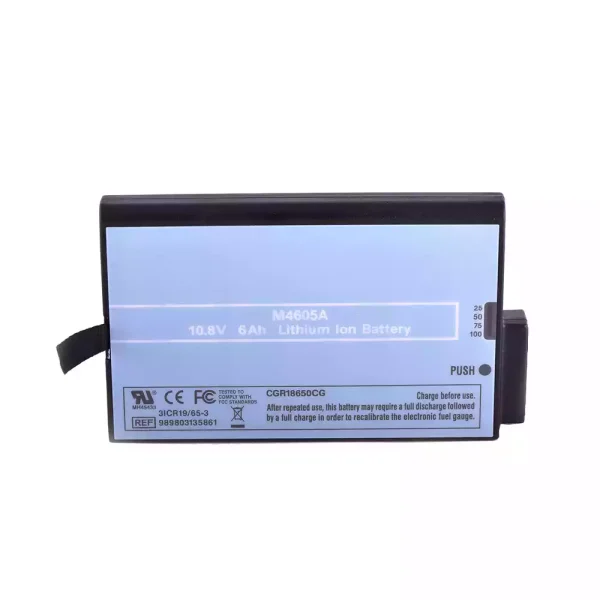 Batería nueva para Philips MP20,MP30,MP40,MP50,MP60,MP70,MP80, MP90,M8001A,M8002A,M8100,MX500,MX450,MX600