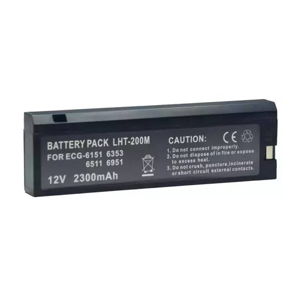 Batería nueva para NIHON KOHDEN ECG-6000,ECG-6511ECG-6151 ECG-6353,ECG-6551,ECG-6951,OEC-8110,ECG-8810P OEC-8110T,CARDIO FAX