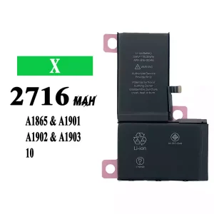 Batería telefono celular 616-00346 para iPhone X A1865/A1901/A1902/A1903