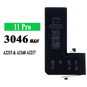 Batería telefono celular 616-00659 para iPhone 11 Pro