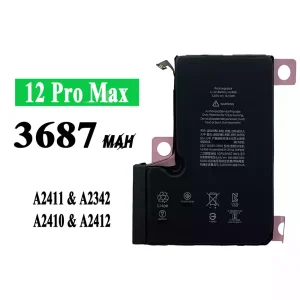 Batería telefono celular A2466 para iPhone 12 Pro Max