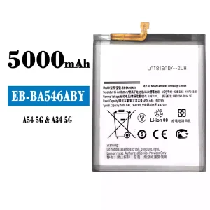 Batería telefono celular EB-BA546ABY para Samsung A54/A34 5G