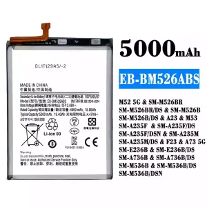 Batería telefono celular EB-BM526ABS para Samsung M52 5G/A23/M53/F23/A73 5G