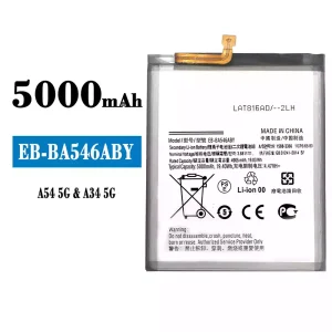 Batería telefono celular EB-BA546ABY para Samsung A54 5G/A34 5G
