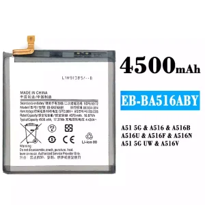 Batería telefono celular EB-BA516ABY para Samsung A51 5G