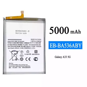 Batería telefono celular EB-BA536ABY para Samsung Galaxy A33 5G